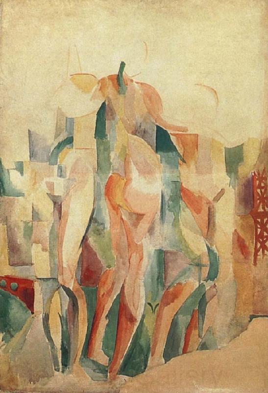 Delaunay, Robert The three Graces France oil painting art